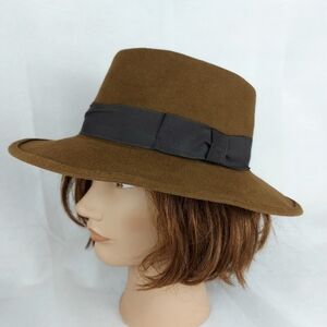 Vintage BOBBY LEE Royal fur felt western Fedora hat Unisex
